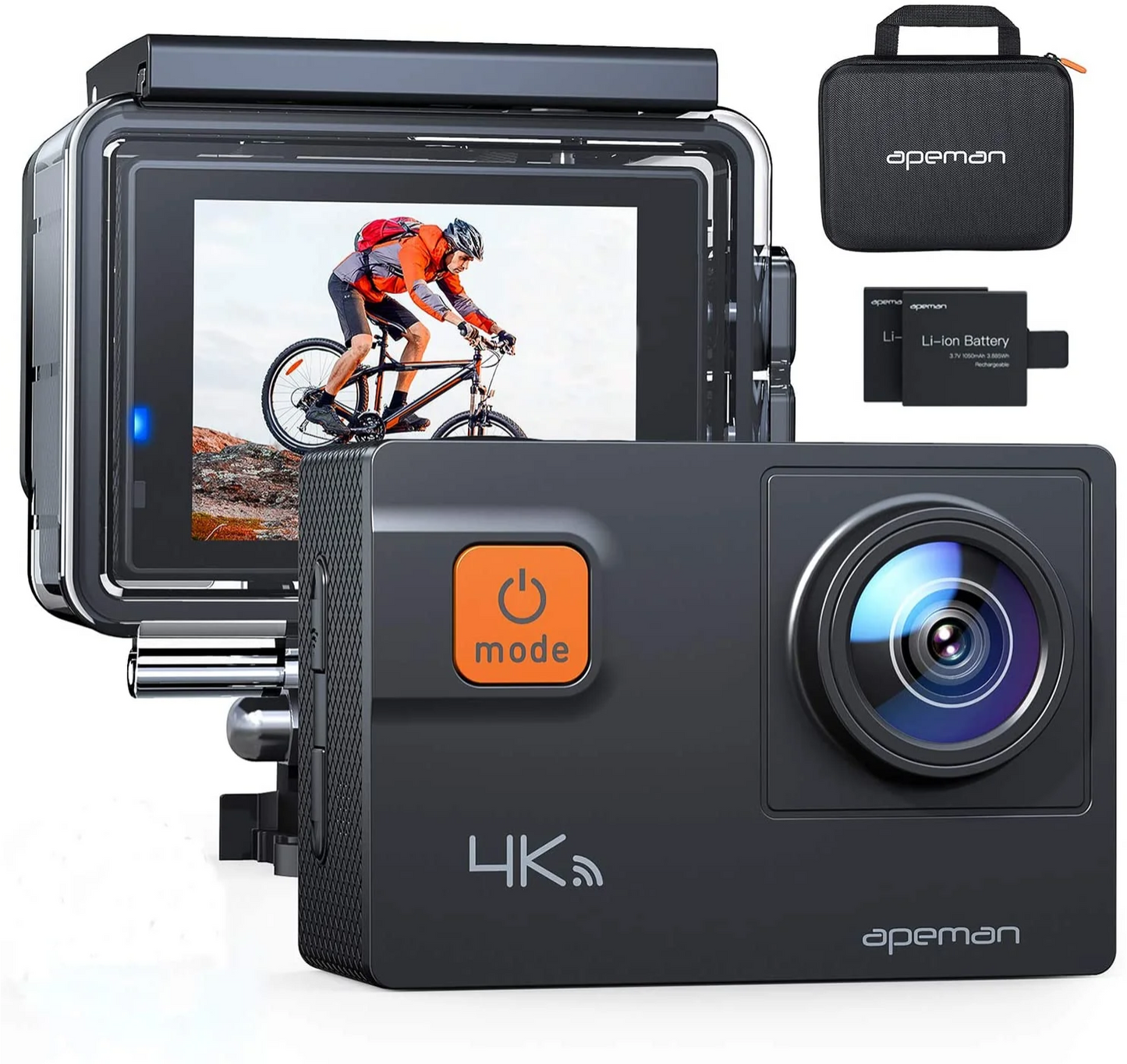 Apeman A80 Actie Camera 4K