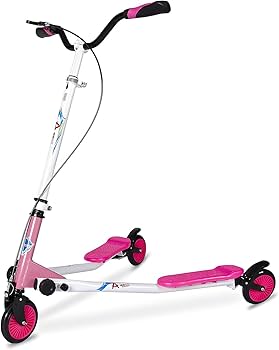 Speeder Swing Step – Mini – 3 wiel Swing – Tri Slider Motion - PINK