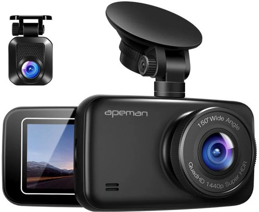 Apeman 1440p - Dash Camera C860