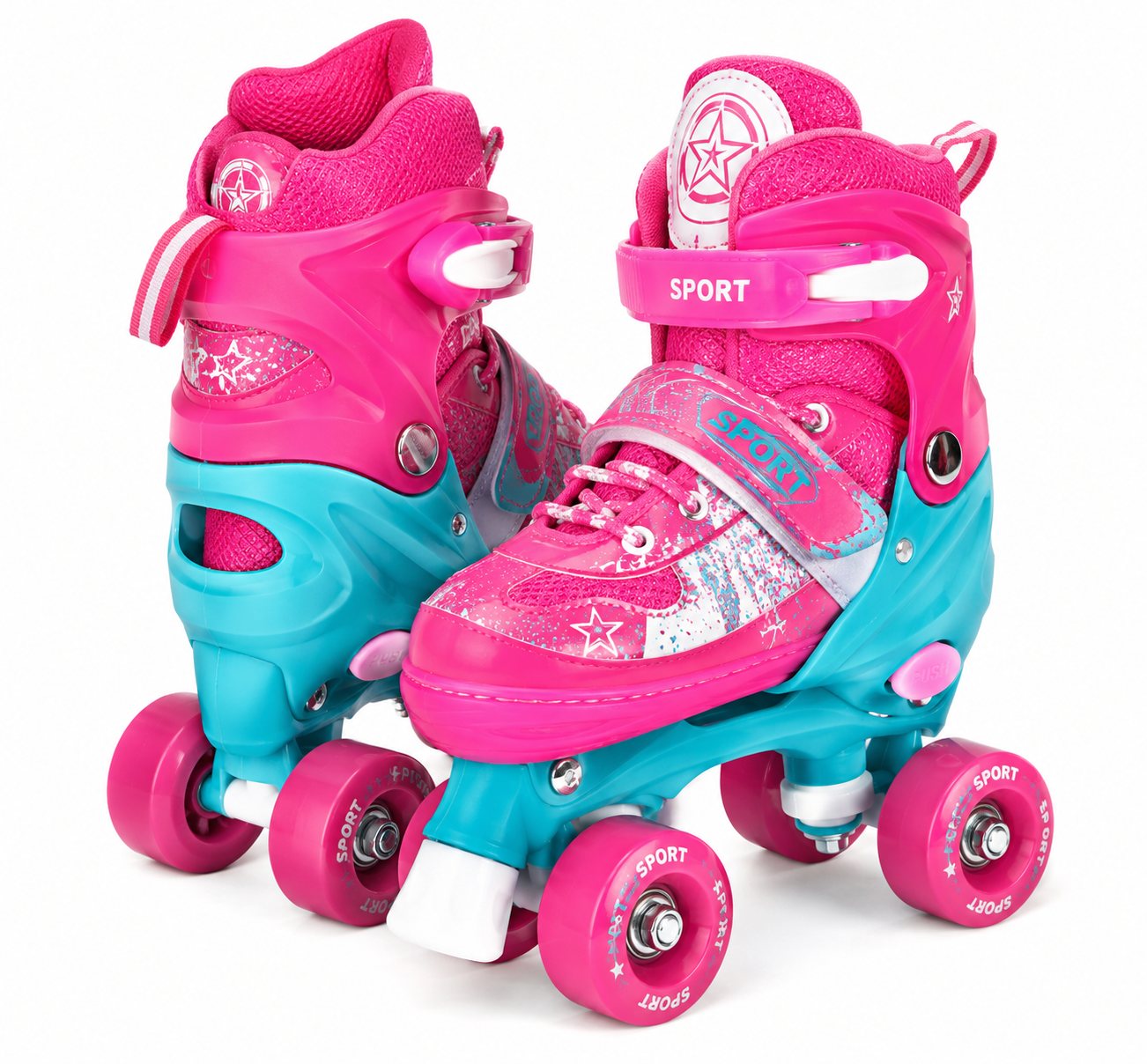Rolschaatsen - Buiten spelen - Meisjes