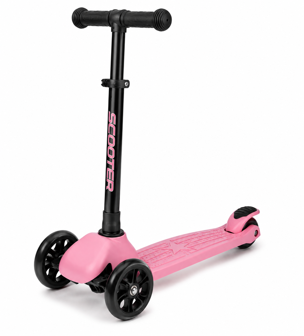 Speeder Swing Step – Mini – 3 wiel Swing – Tri Slider Motion - 24,6-31,2 inch - PINK