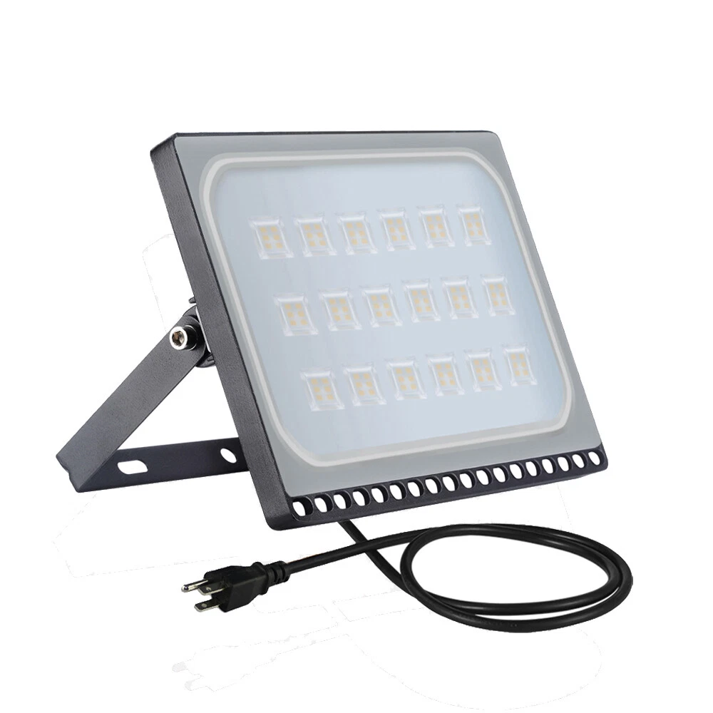 LED-buitenwandlamp tuinspot buitenverlichting 100W met stekker