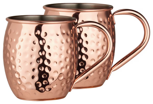 Moscow Mule Beker Set van 2