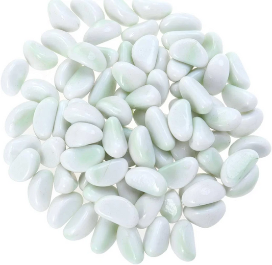 Decoratie Stenen - Pebbles - Aquarium Steentjes - Tuin Stenen - Wit