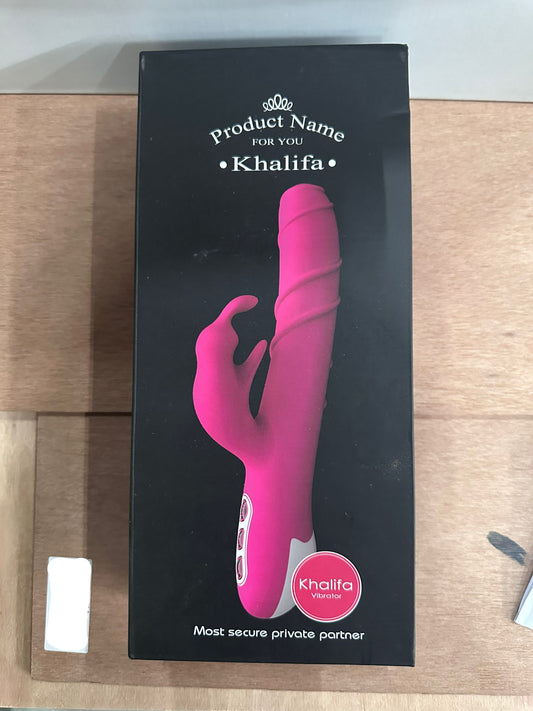 Khalifa Rabbit Vibrator - G-Spot en Clitoris stimulatie - 7 verschillende vibraties